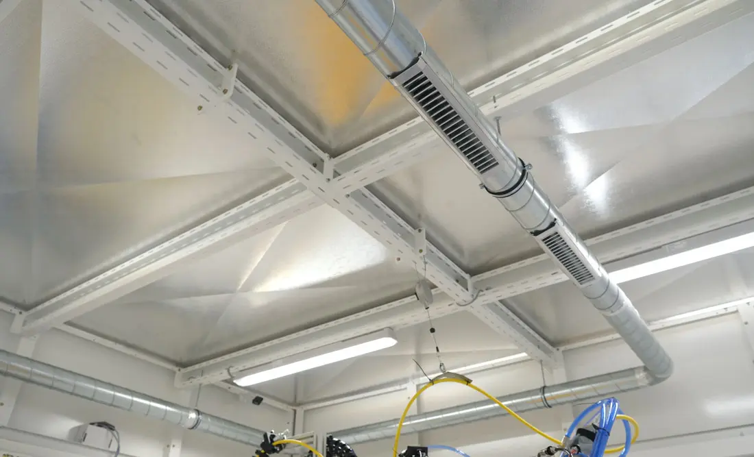 Sistema de aspiración de gases en cabina COMANAI SSB LASER