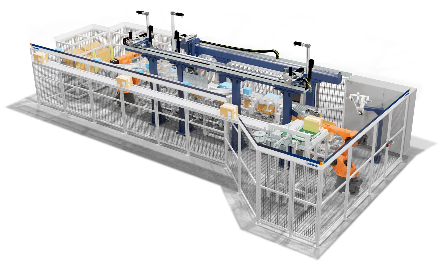 COMANAI R-BOX línea encajadora de COMANAI LOGISTICS